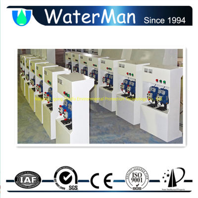 Tanque químico tipo Clo2 Generador para tratamiento de agua 50g/H Control manual