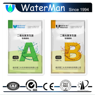 Desinfectante de dióxido de cloro, componente A y B