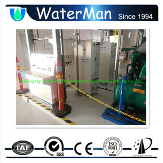 Generador químico de dióxido de cloro para tratamiento de agua con control PLC