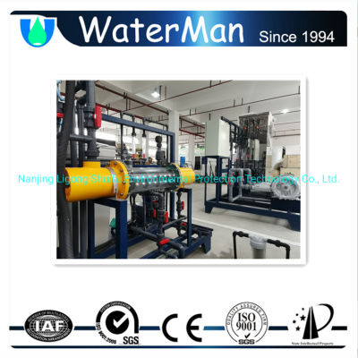 Generador electrolítico de hipoclorito de sodio de agua de mar diluida 50L/H Naclo