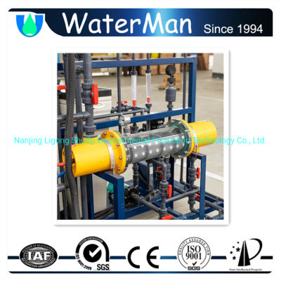 Generador de hipoclorito de sodio de agua de mar diluido electrolítico 100L/H Naclo
